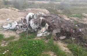 Кар’єр на околиці Нововолинська закидали будівельним сміттям Кар'єр на околиці Нововолинська закидали будівельним сміттям