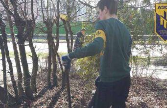 Еко-акція Цивільного Корпусу «Азов» Нововолинськ по вул. Піонерській. Еко-акція Цивільного Корпусу «Азов» Нововолинськ по вул. Піонерській.