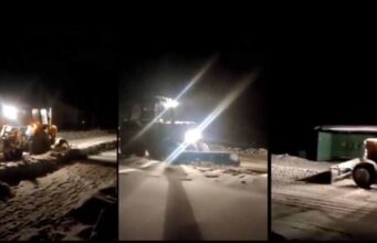 Вночі у Нововолинській громаді комунальники чистили дороги (ВІДЕО) Вночі у Нововолинській громаді комунальники чистили дороги (ВІДЕО)