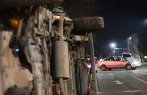 ДТП біля лазні: мікроавтобус врізався в шахтний автобус ДТП біля лазні: мікроавтобус врізався в шахтний автобус