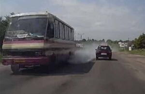 “Екологія? Ні, не чув!”, – по Нововолинську проїхалась «маршрутка-паровоз» "Екологія? Ні