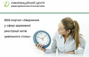 Звернення у сфері державної реєстрації актів цивільного стану через мережу інтернет Звернення у сфері державної реєстрації актів цивільного стану через мережу інтернет