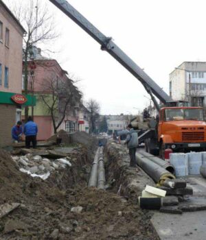 Триває реконструкція теплопостачання південно-східного району міста