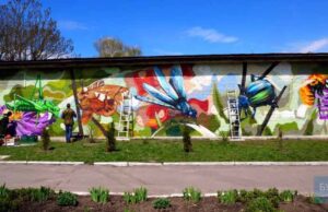 У Нововолинську з’явився перший стінопис У Нововолинську з’явився перший стінопис