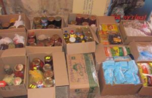 Нововолинський центр допомоги полку «АЗОВ» відправив у Маріуполь харчі та речі для бійців Нововолинський центр допомоги полку «АЗОВ» відправив у Маріуполь харчі та речі для бійців