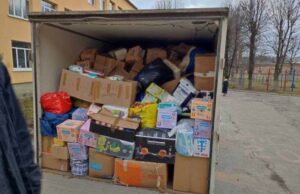 Гуманітарний вантаж з Нововолинська надійшов у Житомир Гуманітарний вантаж з Нововолинська надійшов у Житомир