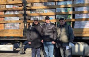 З Нововолинська фура з життєвонеобхідними товарами відправляється у Київ З Нововолинська фура з життєвонеобхідними товарами відправляється у Київ