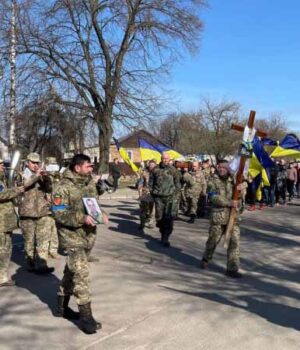 Відбулися прощальні панахиди за Олександром Агафоновим та Олександром Горбуновим