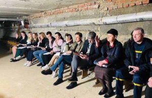 Засідання виконавчого комітету Нововолинської міської ради відбулось в укритті Засідання виконавчого комітету Нововолинської міської ради відбулось в укритті