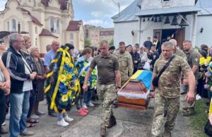 Сьогодні в останню путь провели Захисника Вадима Семенюка Сьогодні в останню путь провели Захисника Вадима Семенюка