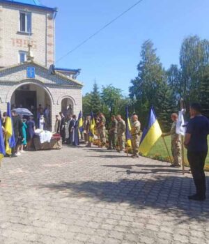 Сьогодні громада сумує. Побратими провели Віталія Горліковського в останню путь