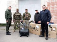 Голова ОТГ із волонтерами побували на Харківщині: завезли бійцям особливу «пташку» Голова ОТГ із волонтерами побували на Харківщині: завезли бійцям особливу «пташку»