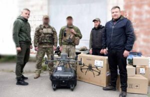 Голова ОТГ із волонтерами побували на Харківщині: завезли бійцям особливу «пташку» Голова ОТГ із волонтерами побували на Харківщині: завезли бійцям особливу «пташку»