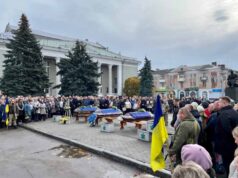 Сьогодні попрощалися з трьома Героями, трьома гідними Синами України Сьогодні попрощалися з трьома Героями