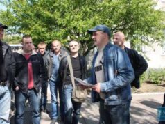“Борсук не пройде!”, – нова акція протесту шахтарів під ДП “Волиньвугілля” “Борсук не пройде!”