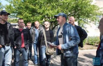 “Борсук не пройде!”, – нова акція протесту шахтарів під ДП “Волиньвугілля” “Борсук не пройде!”