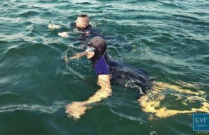 Ігор Гузь відзначив річницю Незалежності, перепливши озеро Світязь по довжині Ігор Гузь відзначив річницю Незалежності