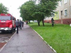 На проспекті Перемоги сталась пожежа! На проспекті Перемоги сталась пожежа!