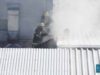 На нововолинському олійно-жировому комбінаті – пожежа (відео) На нововолинському олійно-жировому комбінаті – пожежа (відео)