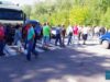 Нововолинські шахтарі знову вийшли на акцію протесту біля річки Західний Буг Нововолинські шахтарі знову вийшли на акцію протесту біля річки Західний Буг