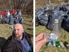 Небайдужі мешканці прибрали територію неподалік стадіону школи №7 Небайдужі мешканці прибрали територію неподалік стадіону школи №7