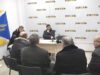 Члени люстраційного комітету на прийомі у нардепа І. Гузя Члени люстраційного комітету на прийомі у нардепа І. Гузя