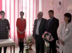 Урочисте вручення свідоцтв про народження в акушерсько-гінекологічному відділенні Нововолинської центральної міської лікарні Урочисте вручення свідоцтв про народження в акушерсько-гінекологічному відділенні Нововолинської центральної міської лікарні