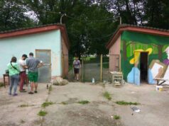 Старий танцмайданчик в центральному парку перетворюється на вільний простір для відпочинку Старий танцмайданчик в центральному парку перетворюється на вільний простір для відпочинку