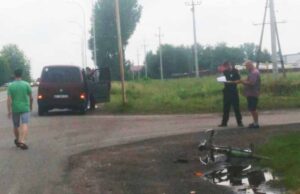 На виїзді із Нововолинська наїхали на велосипедиста, потерпілий в реанімації! На виїзді із Нововолинська наїхали на велосипедиста