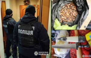 Зброя, наркотики, бурштин, крадене майно, – рейд волинських поліцейських у Нововолинську Зброя