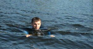 Ігор Гузь переплив Велике Згоранське озеро* Ігор Гузь переплив Велике Згоранське озеро*