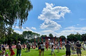 На території Нововолинського ліцею №8 відкрили мультифункціональний спортивний комплекс