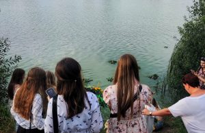 На міському озері відбувся музейний урок до свята Івана Купала