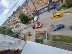 Рятувальники ліквідували пожежу в квартирі п’ятиповерхівки