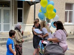 Вітали з народженням сина дружину нещодавно загиблого Захисника України Андрія Єдинака — Раїсу