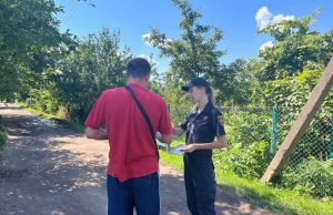 Рятувальники провели профілактичний рейдовий захід по природних екосистемах