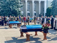 Сьогодні всією громадою віддали шану двом Героям, які загинули заради України