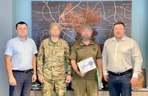 Бійці 14 бригади отримали квадрокоптер DJI Mavic 3