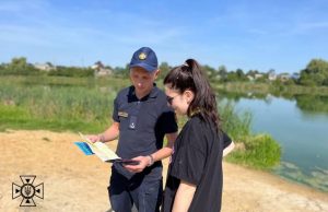 Рятувальники провели рейдовий захід на міському озері