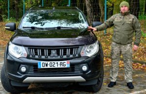 Волинський прикордонний загін отримав від благодійників позашляховик для охорони кордону