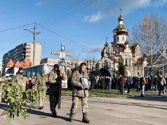 Громада попрощалась із полеглим Воїном Героєм Євгеном Сорокою
