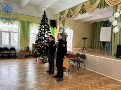 Співробітники Володимирського районного управління черговий «Єдиний урок безпеки» для ліцеїстів Нововолинської громади.