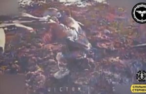 Під Авдіївкою росіянин намагається збити FPV-дрон, кидаючи у нього автомат. ВIДЕО Під-Авдіївкою-росіянин-намагається-збити-fpv-дрон,-кидаючи-у-нього-автомат.-ВiДЕО