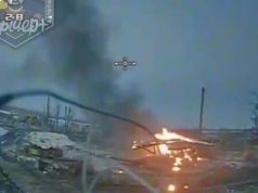 Бійці 46 ОАеМБр FPV-дронами знищили два російські танки біля Мар’їнки. ВIДЕО Бійці-46-ОАеМБр-fpv-дронами-знищили-два-російські-танки-біля-Мар’їнки.-ВiДЕО