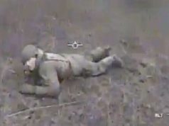 Дрон-камікадзе поцілив окупанту нижче спини. ВIДЕО Дрон-камікадзе-поцілив-окупанту-нижче-спини.-ВiДЕО