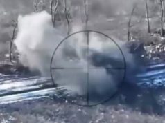 Артилеристи 45-ї ОАБр знищили 4 танки та 2 БМП окупантів. ВIДЕО Артилеристи-45-ї-ОАБр-знищили-4-танки-та-2-БМП-окупантів.-ВiДЕО