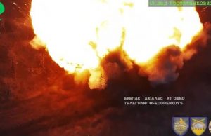 Бійці 92 ОШБр знищили склад протитанкових мін противника на Бахмутському напрямку. ВIДЕО Бійці-92-ОШБр-знищили-склад-протитанкових-мін-противника-на-Бахмутському-напрямку.-ВiДЕО