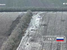 Прикордонники дроном атакували російську “буханку” на Харківщині. ВIДЕО Прикордонники-дроном-атакували-російську-“буханку”-на-Харківщині.-ВiДЕО