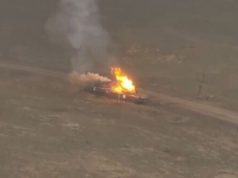 Два ворожі танки Т-72 злітають у повітря. ВIДЕО Два-ворожі-танки-Т-72-злітають-у-повітря.-ВiДЕО