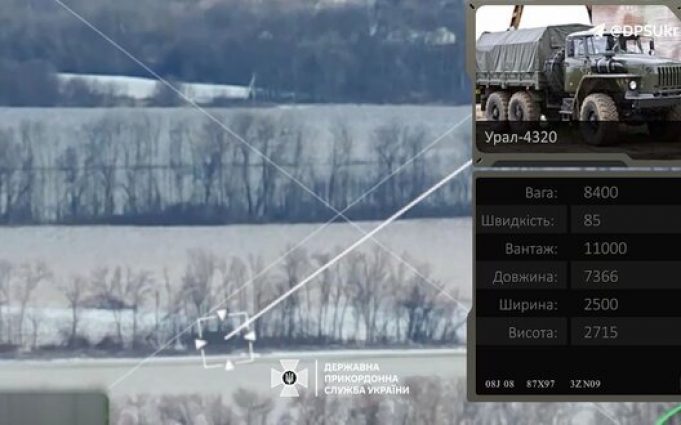 Прикордонники знищили “Урал” окупантів на Харківському напрямку. ВIДЕО Прикордонники-знищили-“Урал”-окупантів-на-Харківському-напрямку.-ВiДЕО